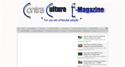 Desktop Screenshot of contraculturemag.com